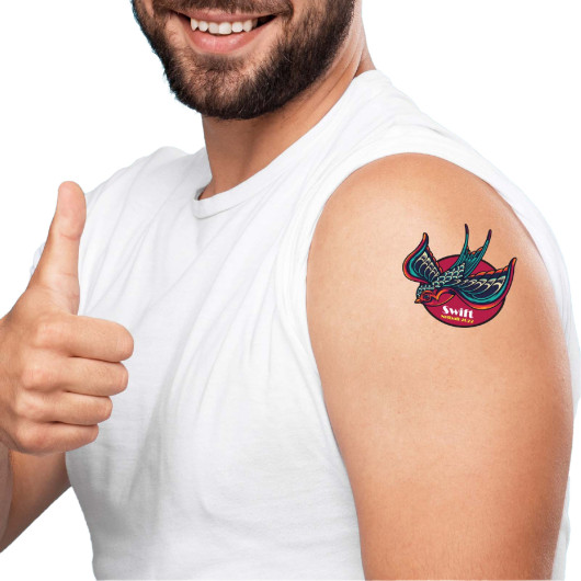 Custom Printed Classic Temporary Tattoos